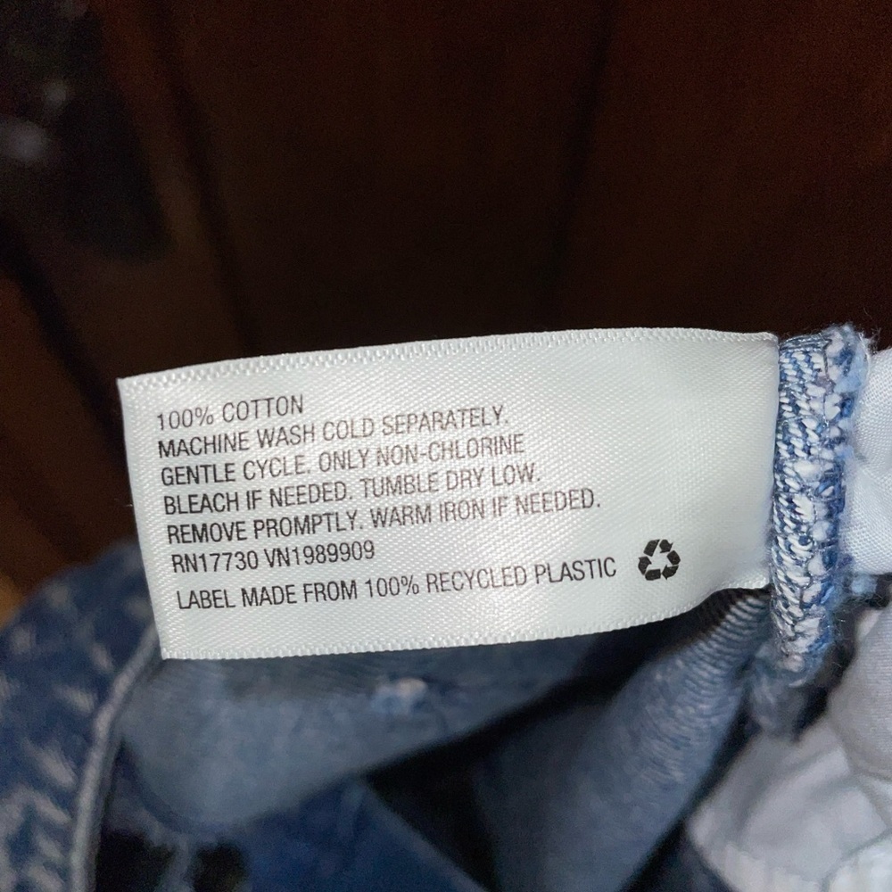 Future Collective with Kahlana Barfield Brown Medium Wash Cargo Jeans - Picture 10 of 11